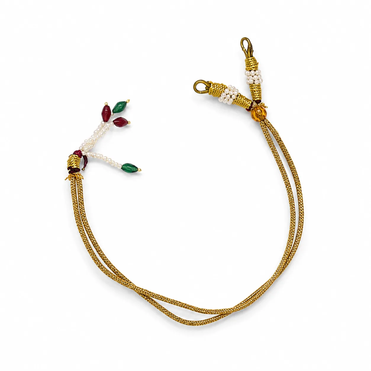 Gold-tone decorative jewellery dori